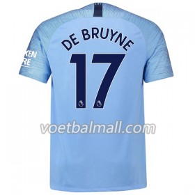Goedkope Manchester City De Bruyne 17 Thuisshirt 2018/19